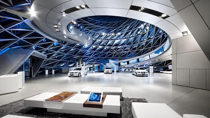 汽車企業的文化展廳設計
